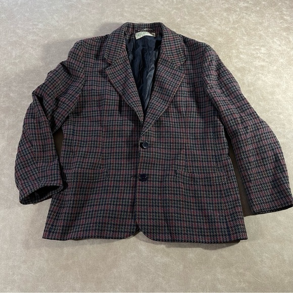 Vintage Jacket Jimmy Hourihan of Donegal Tweed Ladies Size  12 100% Wool - Picture 1 of 9